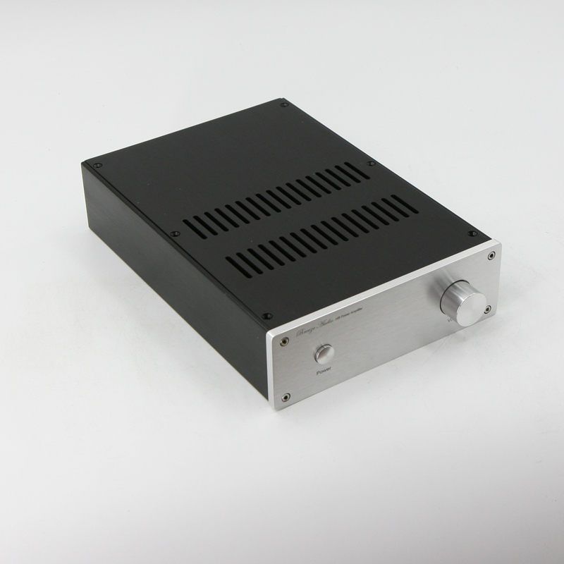 2207L Aluminum Power Amplifier Chassis Preamplifier Shell DAC Enclosure DIY Case 215mmx70mmx308mm