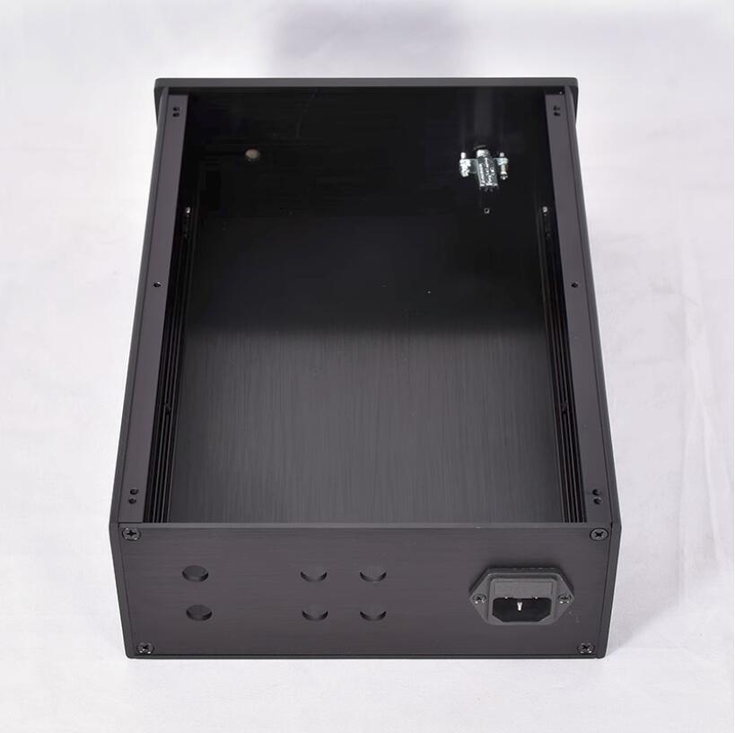 JC229 All Aluminum Power Amplifier Chassis Pre-Amp Enclosure Audio Amp Case DIY Box 220MM*90MM2311MM