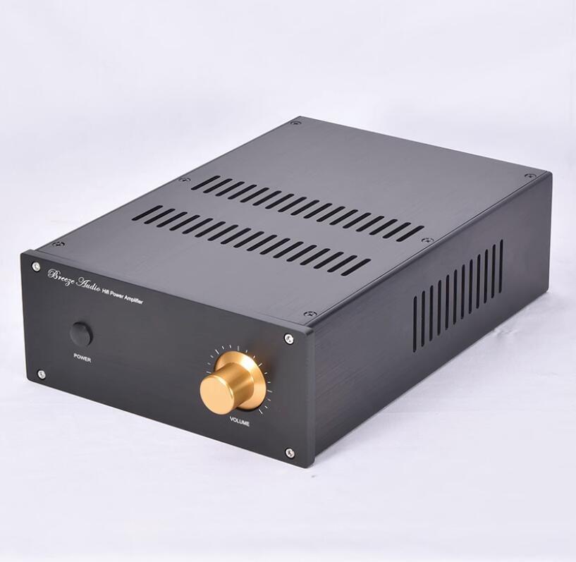 JC229 All Aluminum Power Amplifier Chassis Pre-Amp Enclosure Audio Amp Case DIY Box 220MM*90MM2311MM