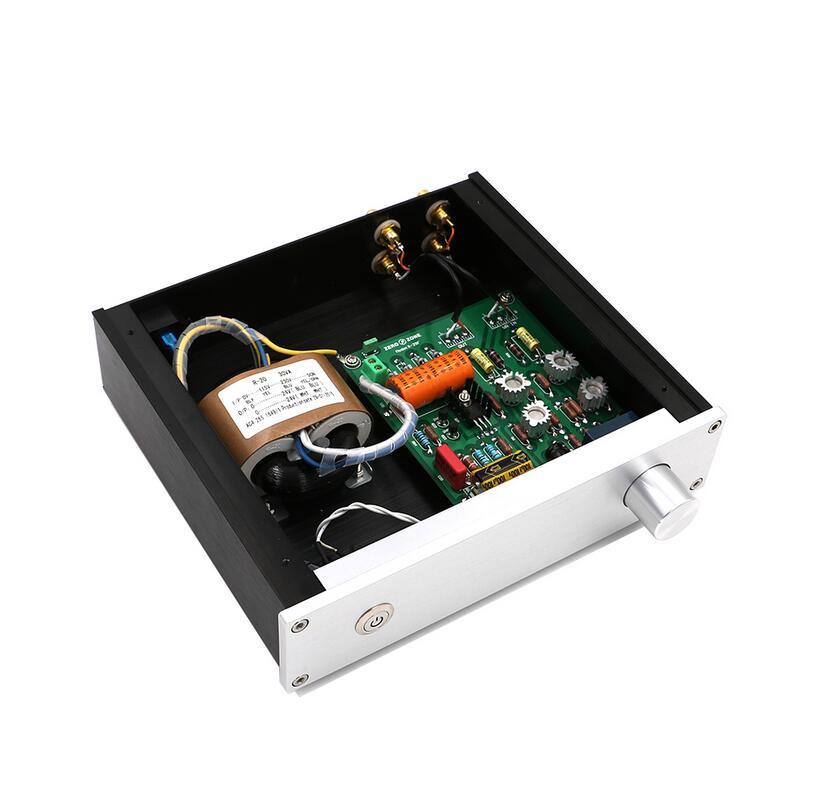 Finished X-29F Metal encapsulated transistor Single-ended DC class A preamplifier base on USA X29F preamp circuit