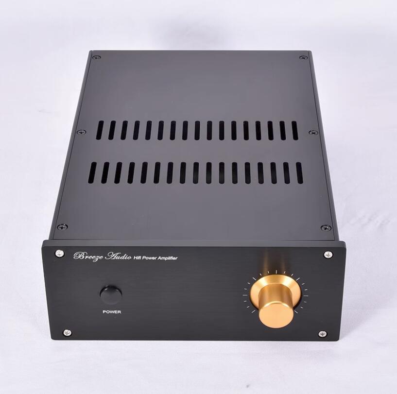 JC229 All Aluminum Power Amplifier Chassis Pre-Amp Enclosure Audio Amp Case DIY Box 220MM*90MM2311MM