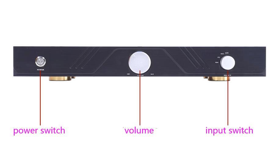 Single Ended pure Class A Fully Balanced HIFI Preamp Classic low distortion preamplifier from JC-2 circuit