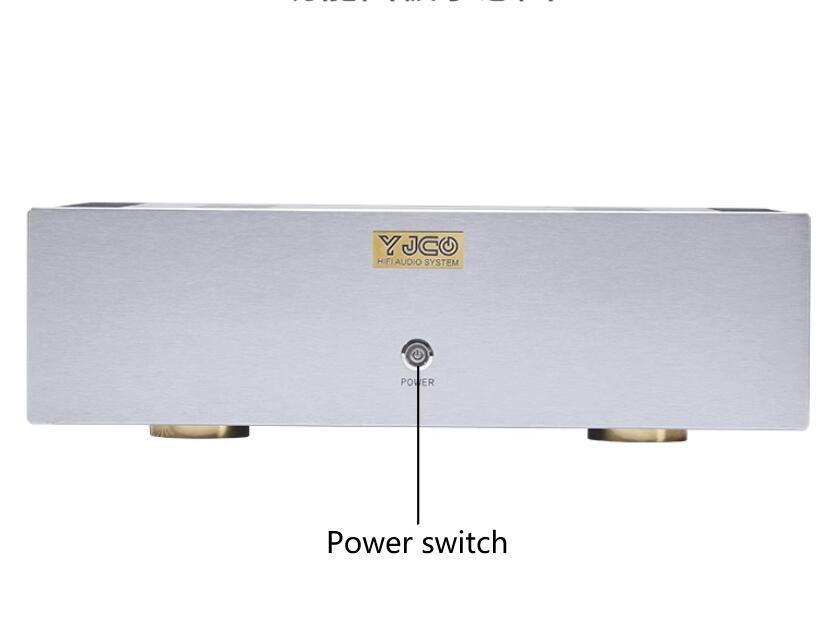 KSA50 Metal encapsulated transistor high-power HIFI class A 40W+40W stereo Amplifier