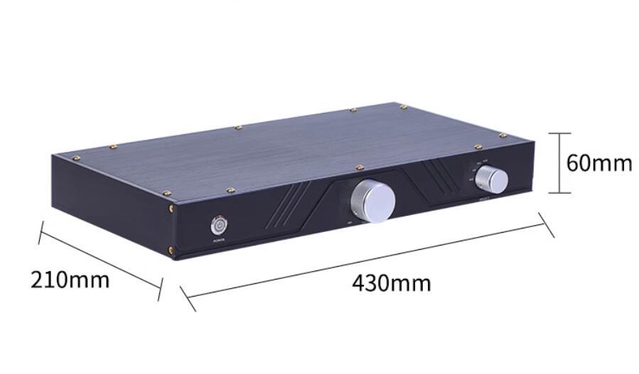 Single Ended pure Class A Fully Balanced HIFI Preamp Classic low distortion preamplifier from JC-2 circuit