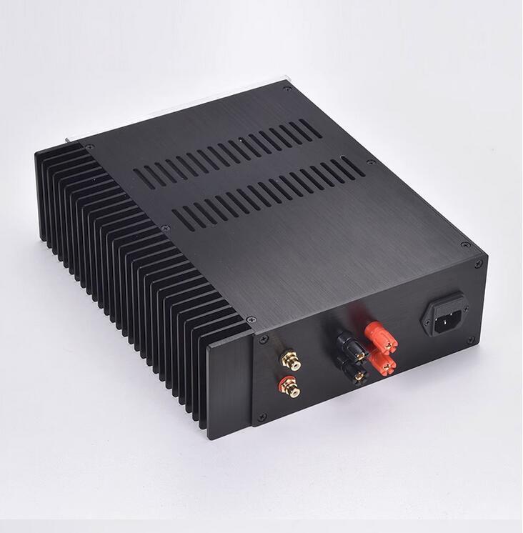 JC229 Aluminum Heat dissipation Chassis Audio Amplifier Chassis Preamplifier Case DIY Box Enclosure 269*90*311MM