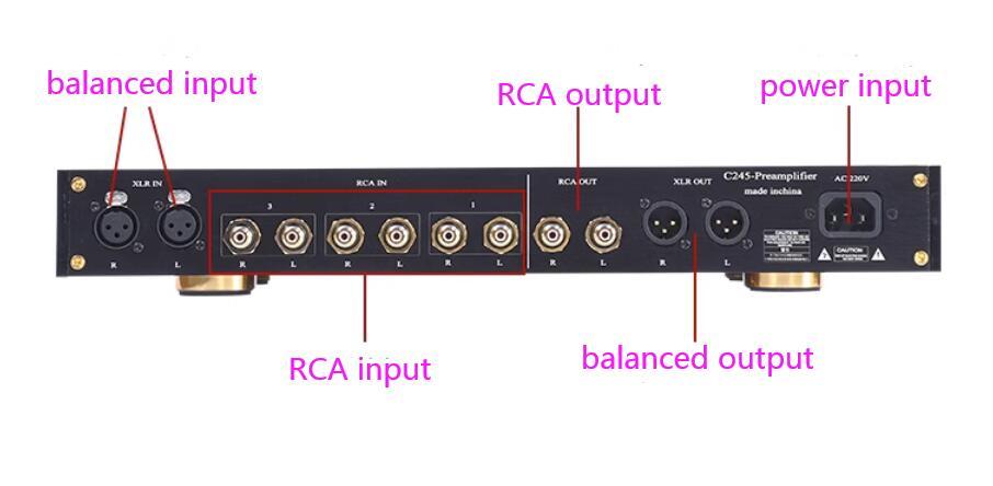 C-245 Fully balanced transistor class A preamplifier hifi preamp Reference Accuphase circuit