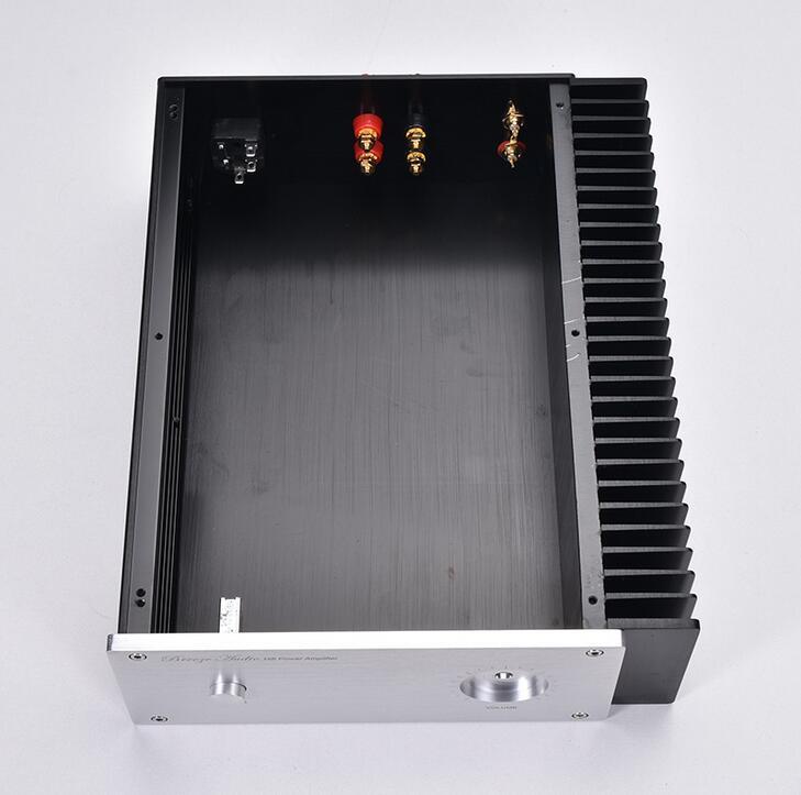 JC229 Aluminum Heat dissipation Chassis Audio Amplifier Chassis Preamplifier Case DIY Box Enclosure 269*90*311MM
