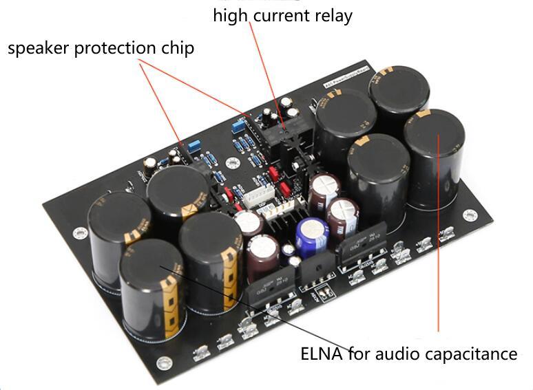 A65 Fully balanced pure Class A Metal encapsulated transistor 130W+130W HIFI amplifier Reference Accuphase circuit