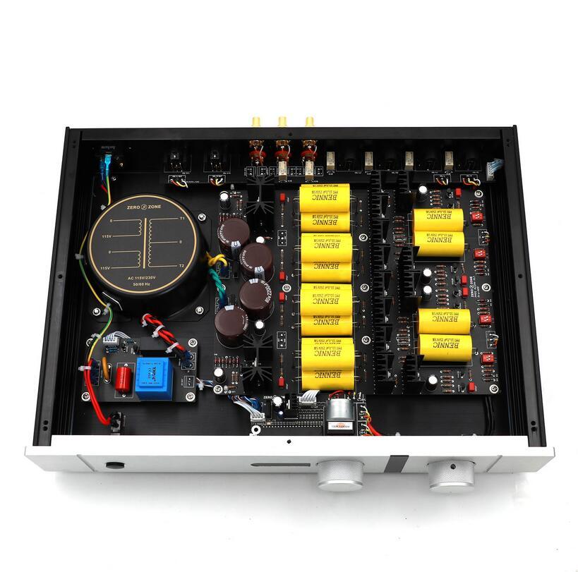 HIFI PASS P17 HiFi Stereo MOSFET Fully balanced Class A preamplifier with remote control
