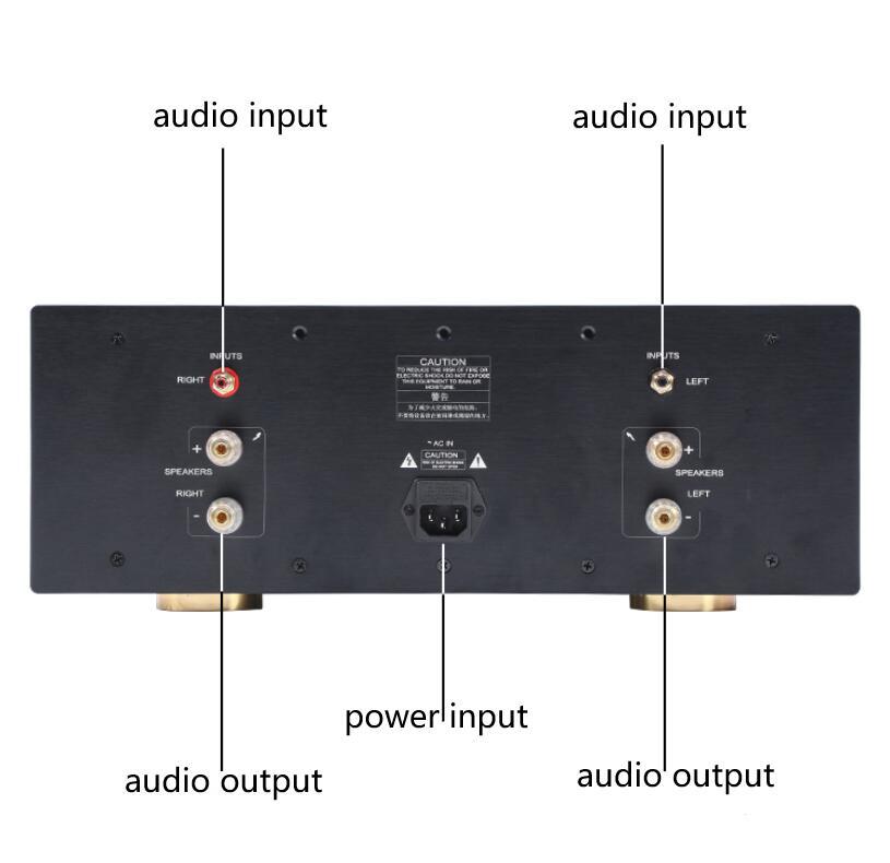 E550 Field-effect transistor class A HiFi high-power 60W Amplifier Reference Accuphase circuit
