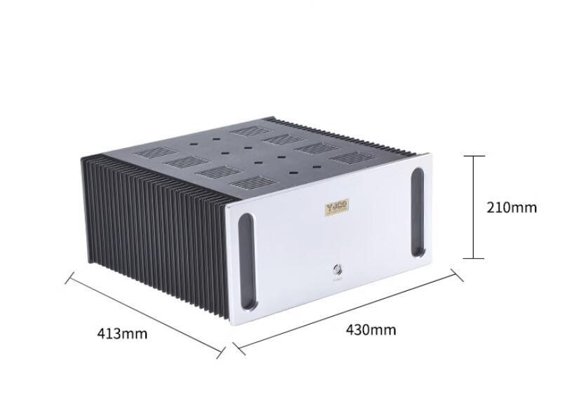E505 HiFi Metal encapsulated transistor Class A balance 50W Hi End mono channel amplifier