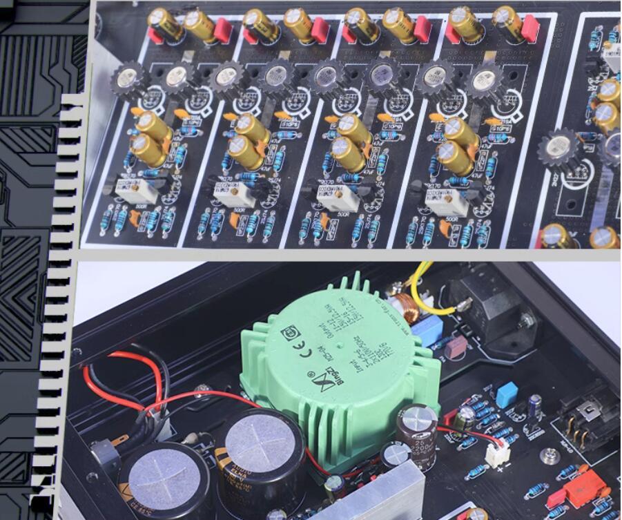 Single Ended pure Class A Fully Balanced HIFI Preamp Classic low distortion preamplifier from JC-2 circuit