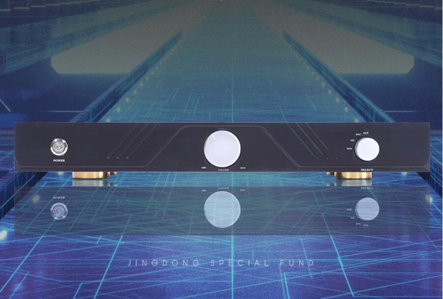 Single Ended pure Class A Fully Balanced HIFI Preamp Classic low distortion preamplifier from JC-2 circuit