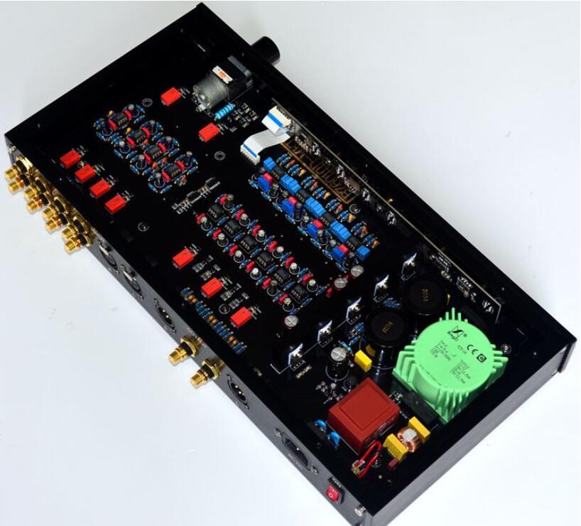 Reference Classic MBL6010 Circuit Fully Balanced Remote Control Preamplifier CSR8675 Bluetooth HIFI Preamp