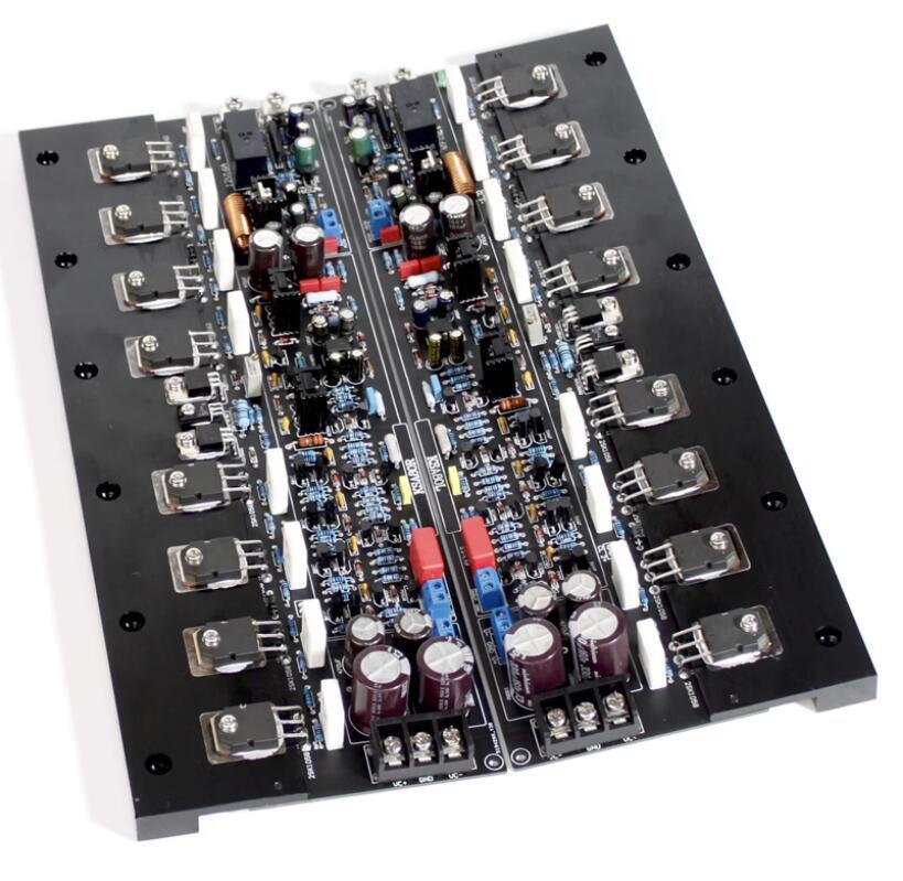 KSA80 DIY Field effect transistor Class A 80W+80W power amplifier board J162 K1058 Reference Krell KSA80 circuit