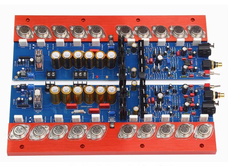 Finished A70 HiFi high-power Fully Balanced Metal encapsulated transistor 300W+300W stereo amplifier
