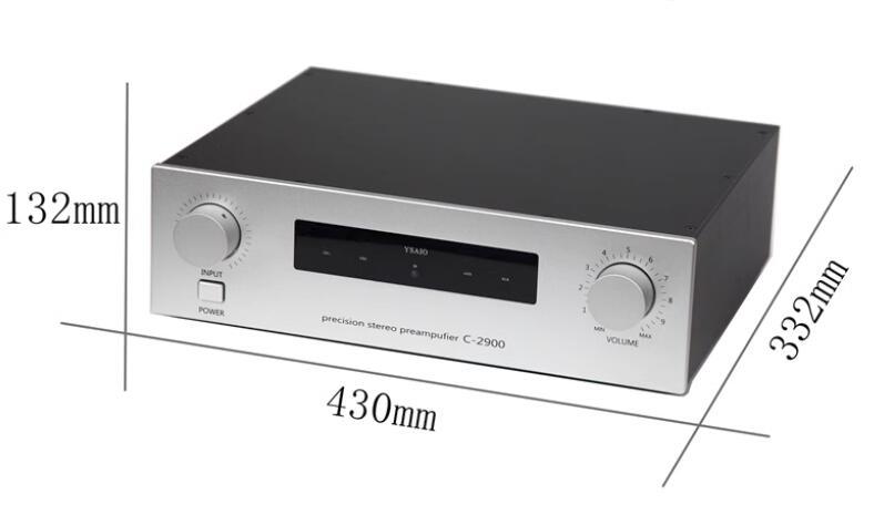 C2900 HiFi Fully balanced input fully discrete component Class A preamplifier With remote control
