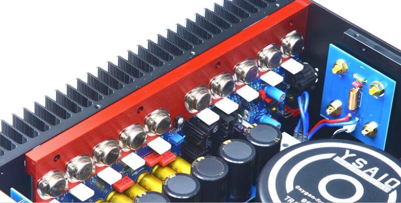 Finished A70 HiFi high-power Fully Balanced Metal encapsulated transistor 300W+300W stereo amplifier