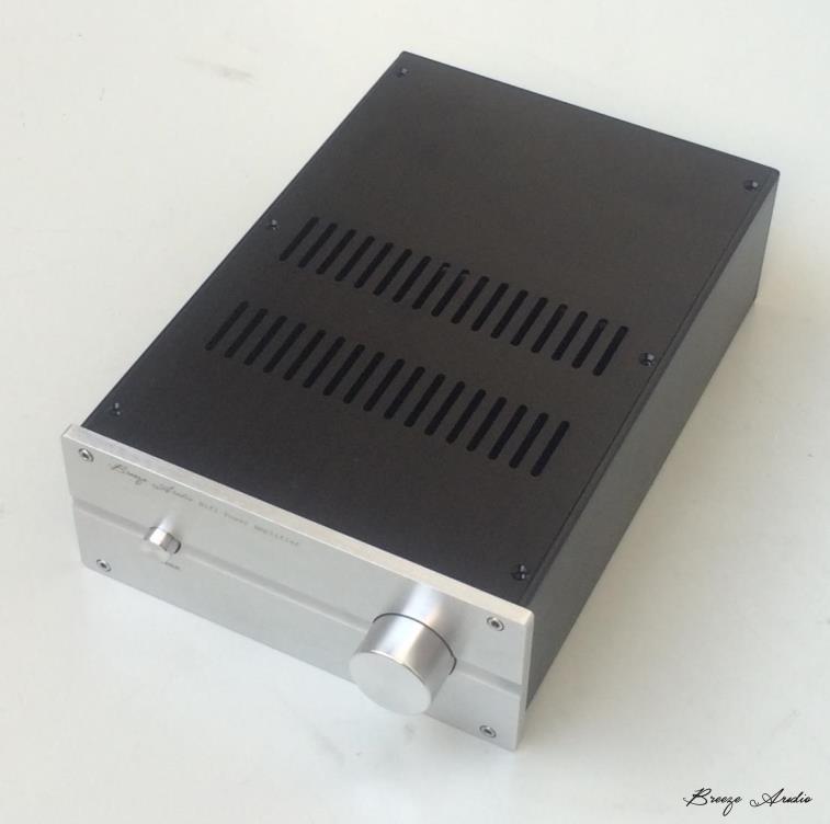 JC229N All Aluminum Power Amplifier Chassis Pre-Amp Enclosure Audio Amp Case DIY Box 220MM*90MM2311MM