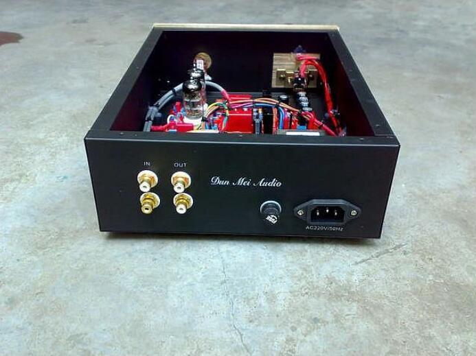 Improved version tube preamplifier Independent power filter base on Musical Fidelity X-10D circuit