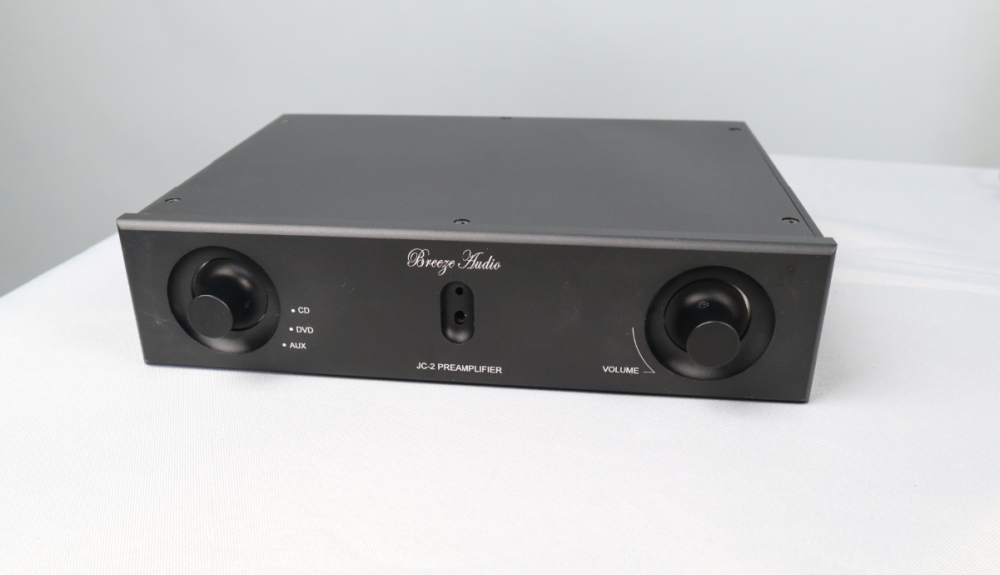 New Silver And Black 2606A Full Aluminum Chassis Power Amplifier Case Preamplifier Shell DIY Audio Amp Box