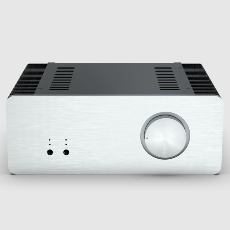 1969 All Aluminum Audio Enclosure Class A Amplifier Chassis Amp Case DIY Box with heatsink