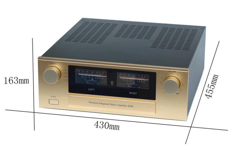 E900 high-fidelity combination power amplifier FET balanced high-power 300W+300W with remote control
