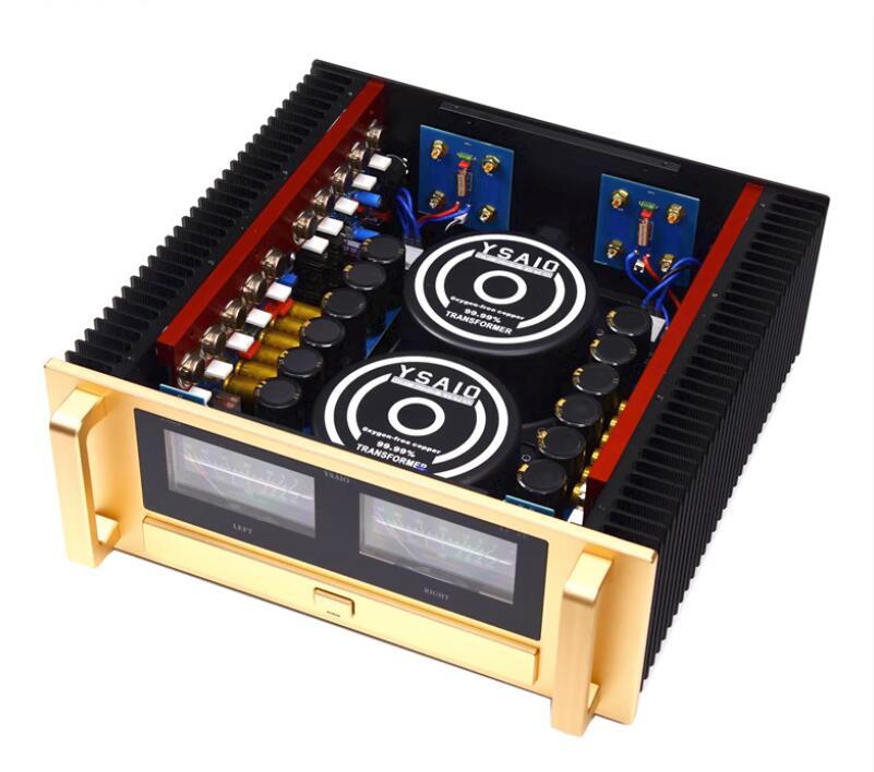 Finished A70 HiFi high-power Fully Balanced Metal encapsulated transistor 300W+300W stereo amplifier