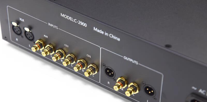 C2900 HiFi Fully balanced input fully discrete component Class A preamplifier With remote control