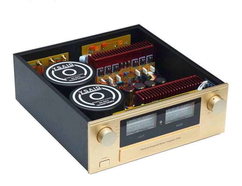 E900 high-fidelity combination power amplifier FET balanced high-power 300W+300W with remote control