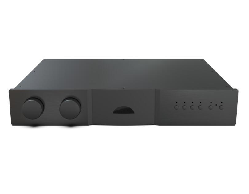BZ4307 All-Aluminum HiFi Audio Amplifier Chassis NAP150 NAP152 NAP200 Preamp Case Clone NAIM Shell