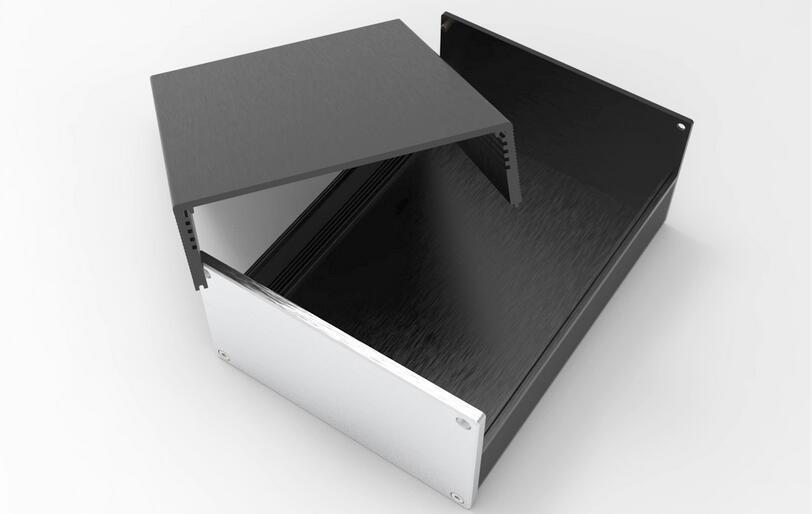 New 1508 Blank Full Aluminum Amplifier Enclosure Mini AMP Case Preamp Chassis