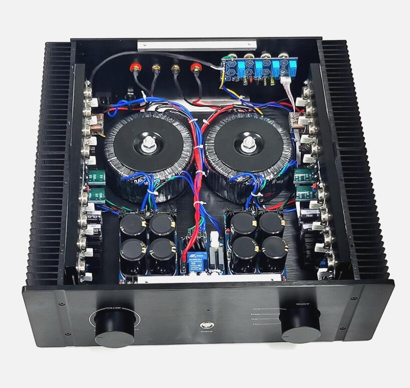 KA800 HiFi Metal encapsulated transistor 300W high-power stereo class A/class AB Amplifier