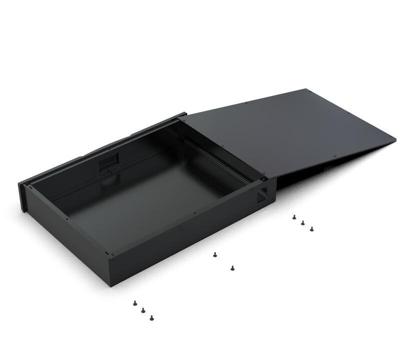 BZ4307 All-Aluminum HiFi Audio Amplifier Chassis NAP150 NAP152 NAP200 Preamp Case Clone NAIM Shell