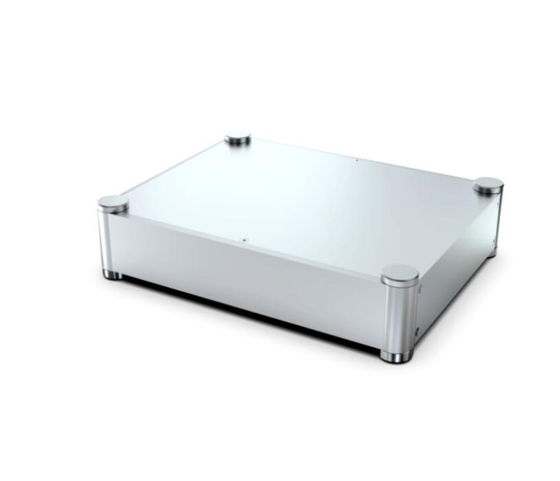 3206 Amplifier aluminum rounded chassis Preamplifier/DAC/Amp case Decoder/Tube amp enclosure box 320*76*250mm