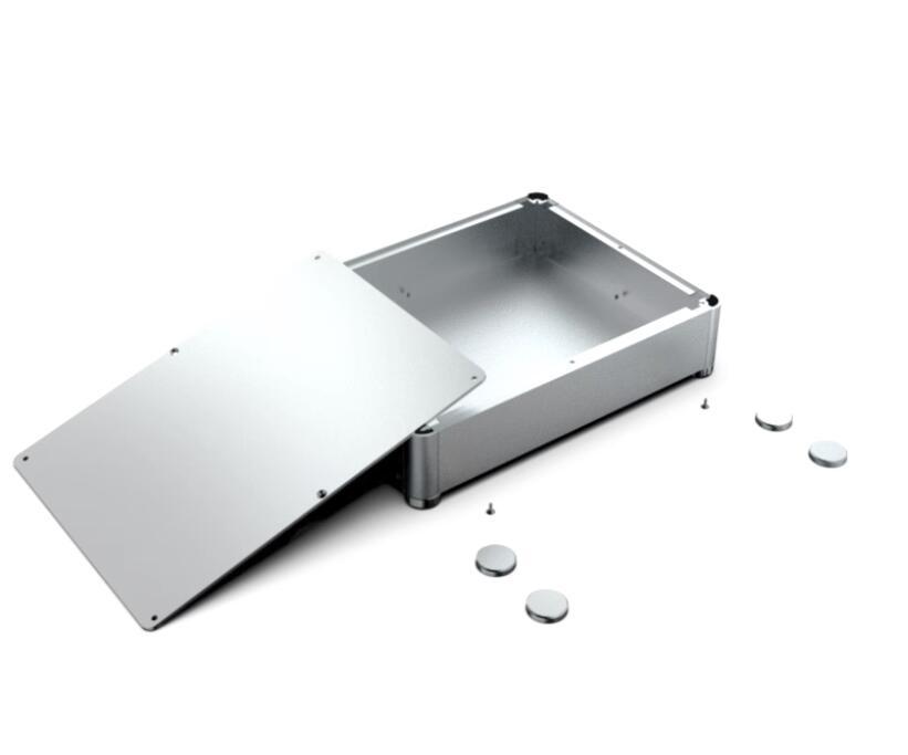 3206 Amplifier aluminum rounded chassis Preamplifier/DAC/Amp case Decoder/Tube amp enclosure box 320*76*250mm