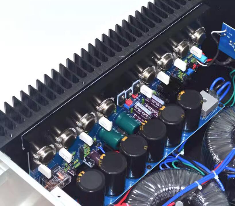 A800 HiFi Metal encapsulated transistor High-power stereo amplifier with balanced input