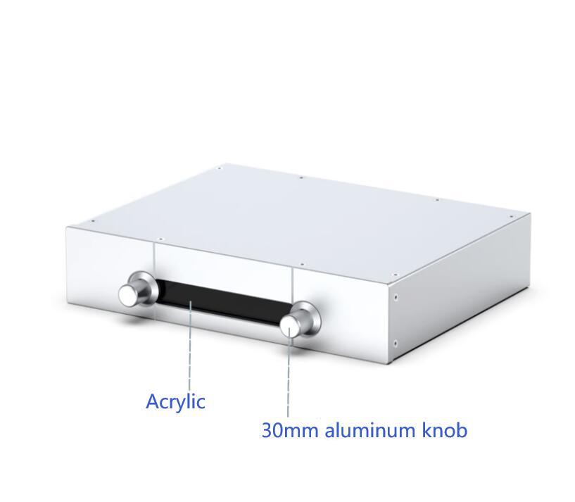 New Reference Goldmund Full Aluminum Preamplifier Chassis HiFi DIY Box