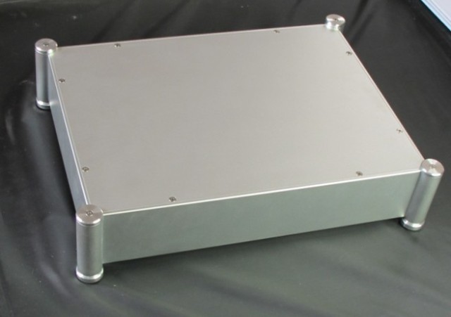 4308T Full aluminum Rounded Enclosure AMP case Preamp chassis DAC/PSU box
