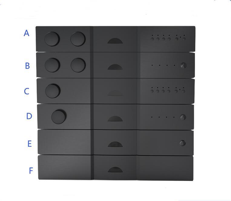 BZ4307 All-Aluminum HiFi Audio Amplifier Chassis NAP150 NAP152 NAP200 Preamp Case Clone NAIM Shell