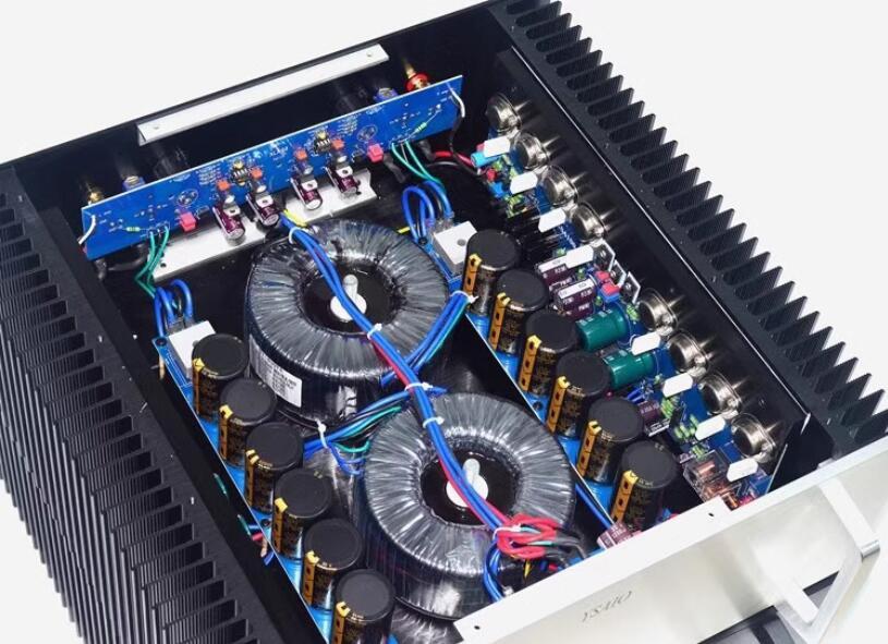 A800 HiFi Metal encapsulated transistor High-power stereo amplifier with balanced input