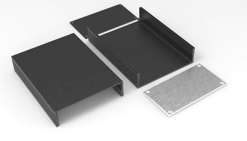 New 1508 Blank Full Aluminum Amplifier Enclosure Mini AMP Case Preamp Chassis