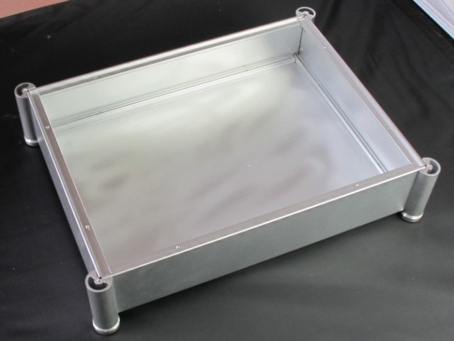 4308T Full aluminum Rounded Enclosure AMP case Preamp chassis DAC/PSU box