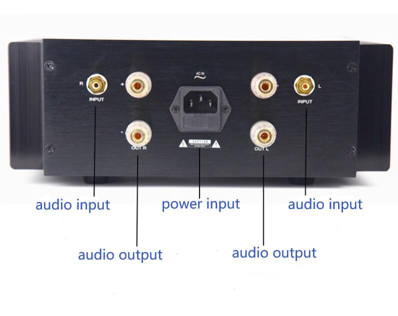 M81 high-power 145W+145W class AB HiFi stereo pure power amplifier