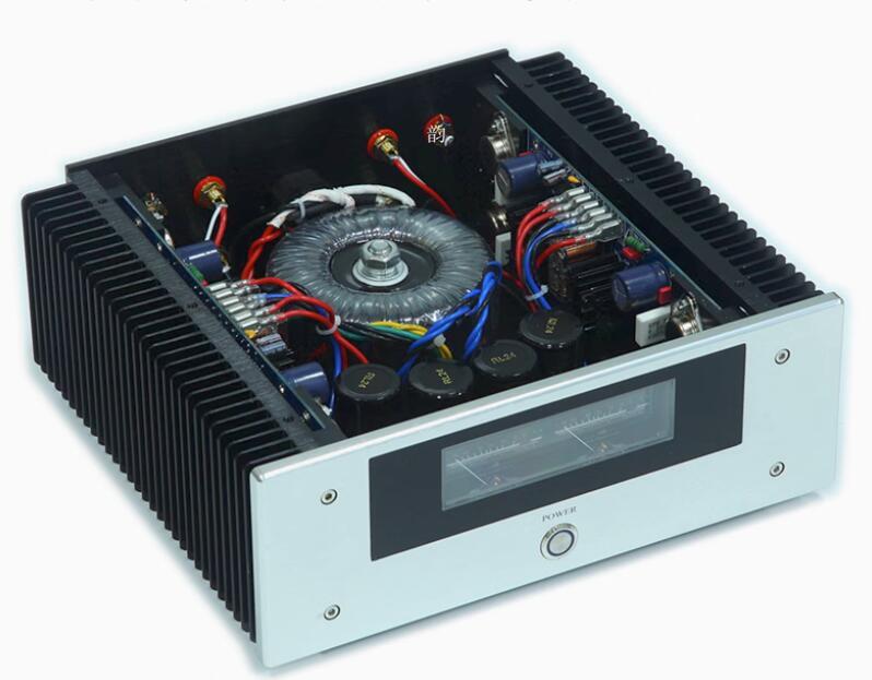 M81 high-power 145W+145W class AB HiFi stereo pure power amplifier