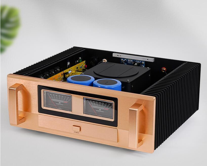 New classs AB 300W+300W high power hifi pure post stereo amplifier Refer to Accuphase E405 circuit