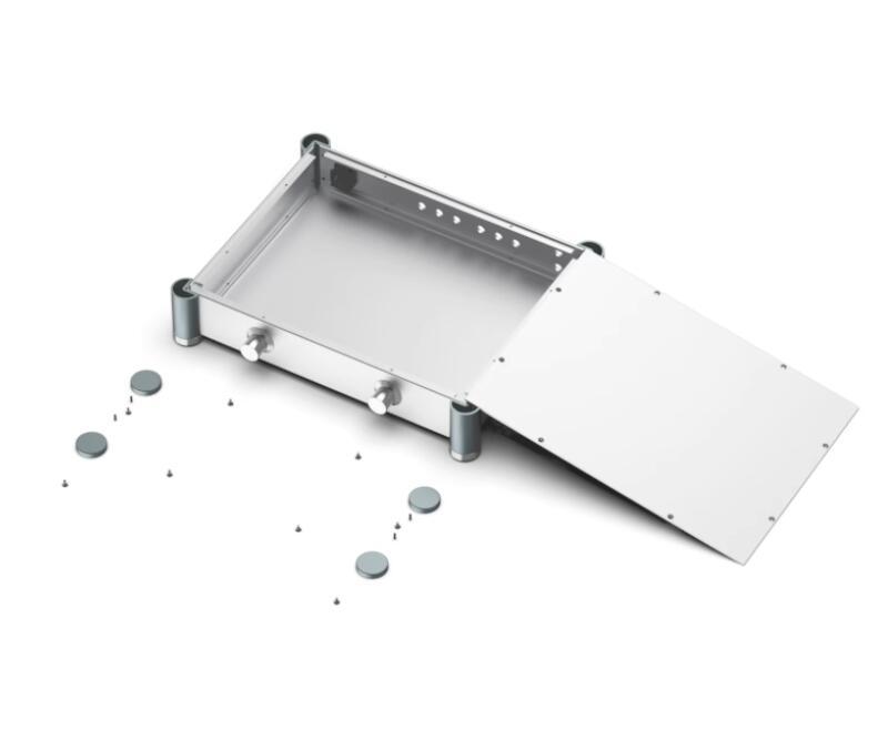 HiFi Full Aluminum Preamplifier Chassis  DIY Power Amplifier case Audio Case audio Box 430x84x342MM