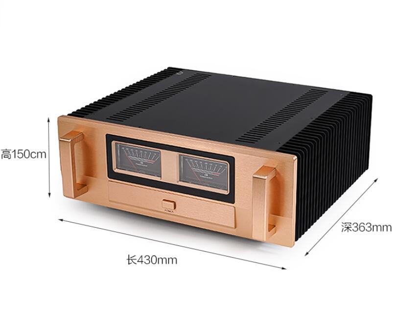 New classs AB 300W+300W high power hifi pure post stereo amplifier Refer to Accuphase E405 circuit