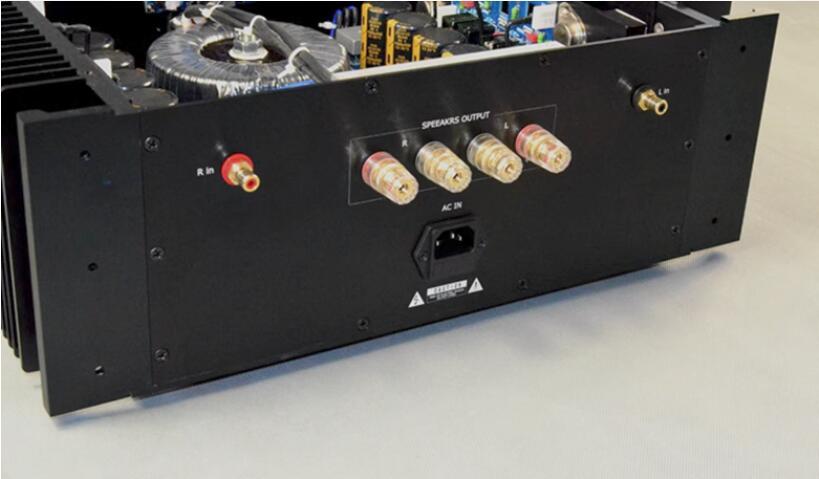 M90 HIFI high-power 50W+50W class A stereo  pure post amlifier with balanced input