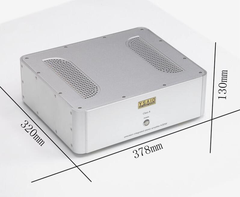 30W Pure Class A HiFi Power Amplifier Balanced Input Hi End Home 2.0 High Power amp
